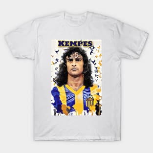 Mario Kempes design T-Shirt